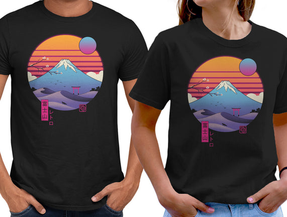 Retro Wave Fuji