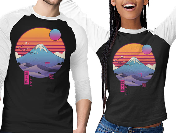 Retro Wave Fuji