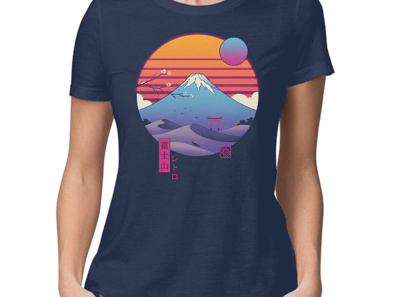 Retro Wave Fuji