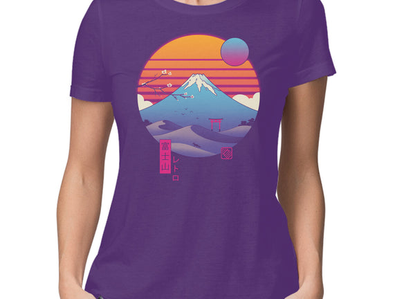 Retro Wave Fuji