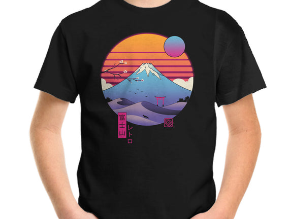 Retro Wave Fuji