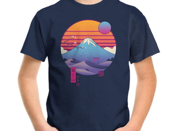 Retro Wave Fuji
