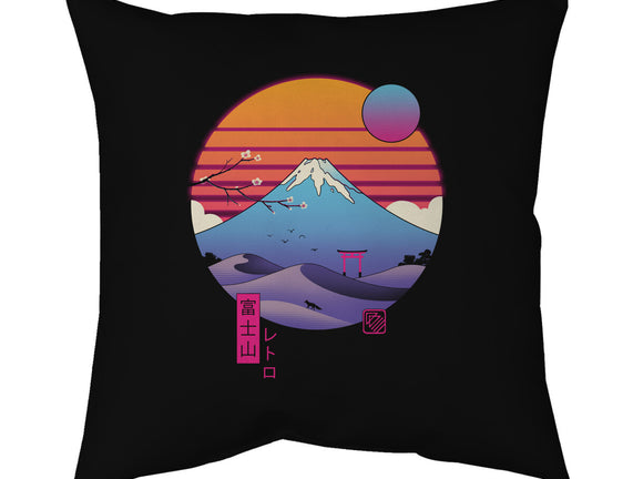 Retro Wave Fuji