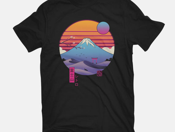 Retro Wave Fuji
