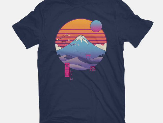 Retro Wave Fuji