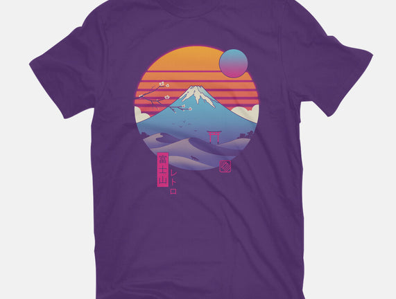 Retro Wave Fuji