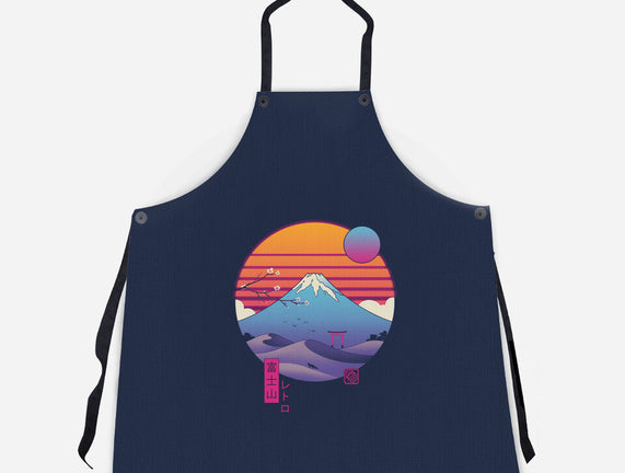 Retro Wave Fuji