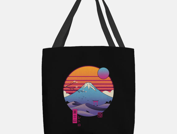 Retro Wave Fuji