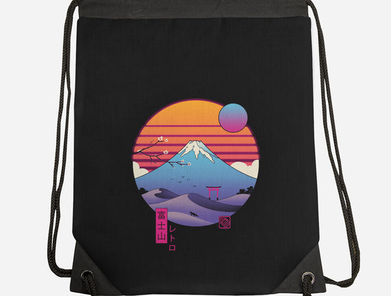 Retro Wave Fuji