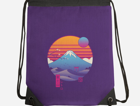 Retro Wave Fuji