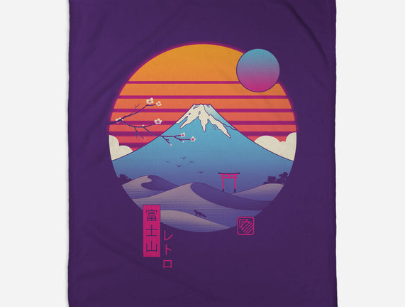 Retro Wave Fuji