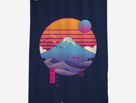 Retro Wave Fuji