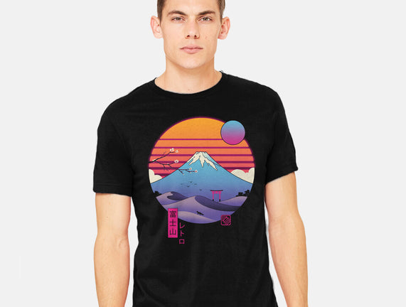 Retro Wave Fuji