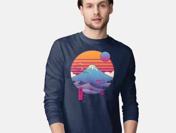 Retro Wave Fuji