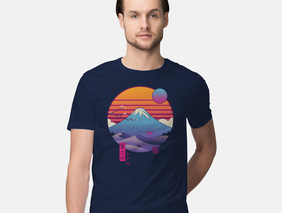 Retro Wave Fuji