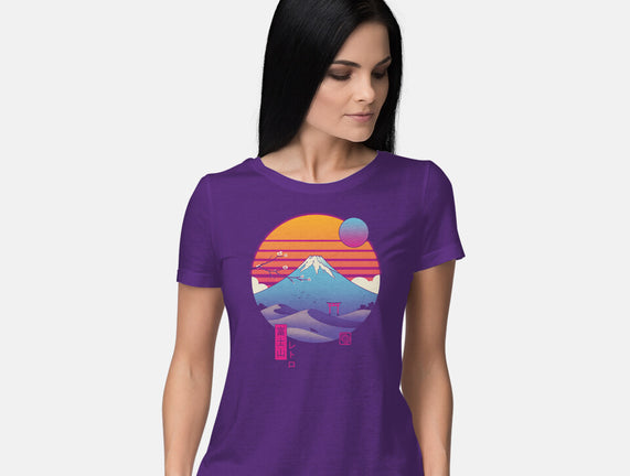 Retro Wave Fuji