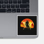 The Mandalorian Knight-None-Glossy-Sticker-kharmazero