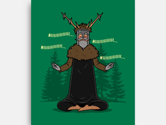 The Knight Who Practices Yoga