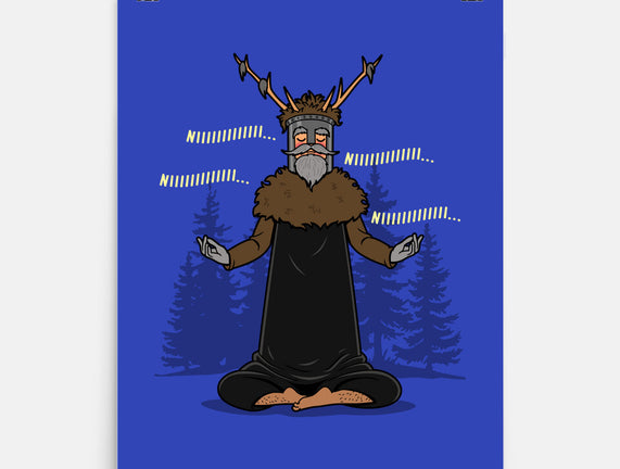 The Knight Who Practices Yoga