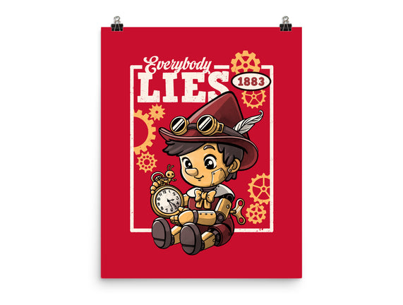 Pinocchio Steampunk Lies