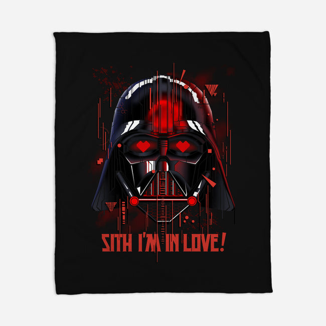 Darth Love-None-Fleece-Blanket-silentOp