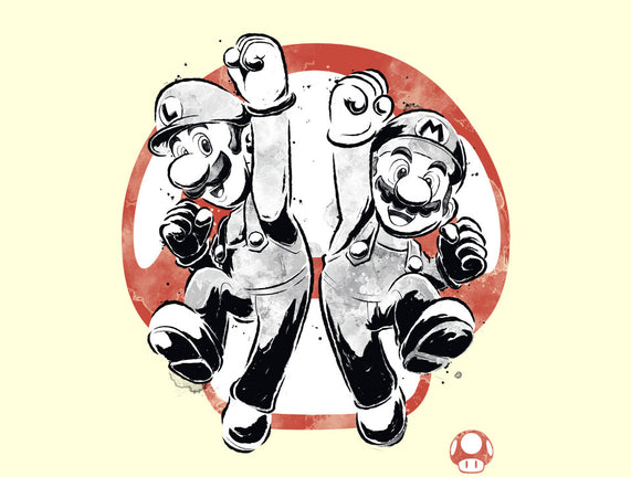 Plumber Bros Sumi-e