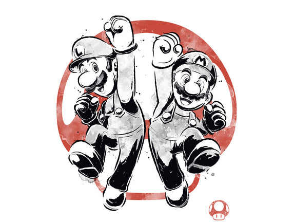 Plumber Bros Sumi-e