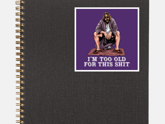 The Dude Is Too Old