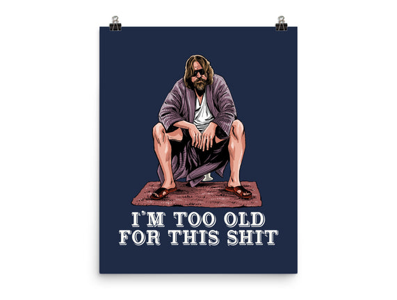 The Dude Is Too Old