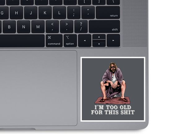 The Dude Is Too Old