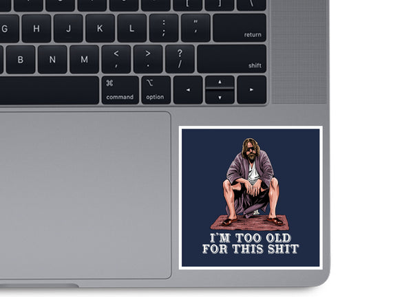 The Dude Is Too Old