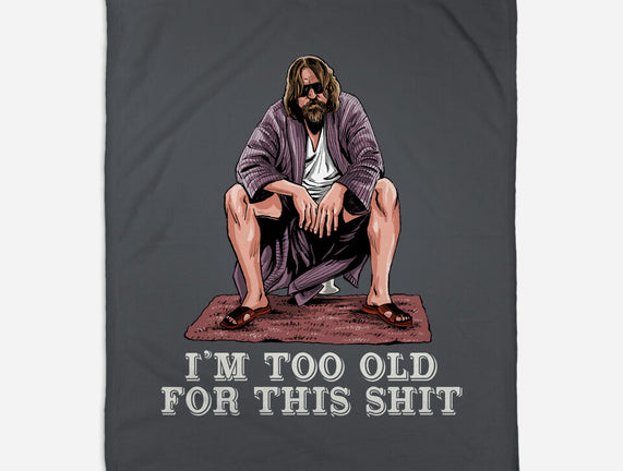 The Dude Is Too Old