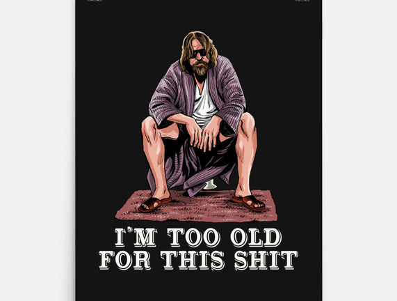 The Dude Is Too Old