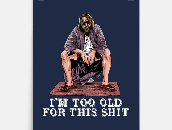The Dude Is Too Old