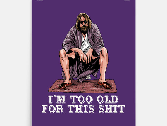 The Dude Is Too Old