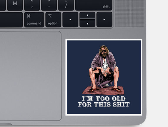 The Dude Is Too Old