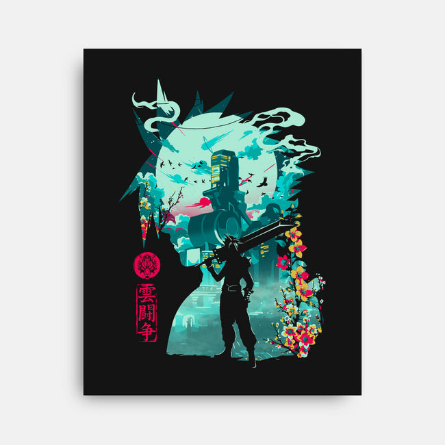 Hero Of Midgar-None-Stretched-Canvas-Arinesart