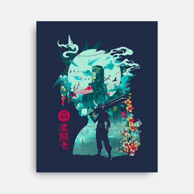 Hero Of Midgar-None-Stretched-Canvas-Arinesart