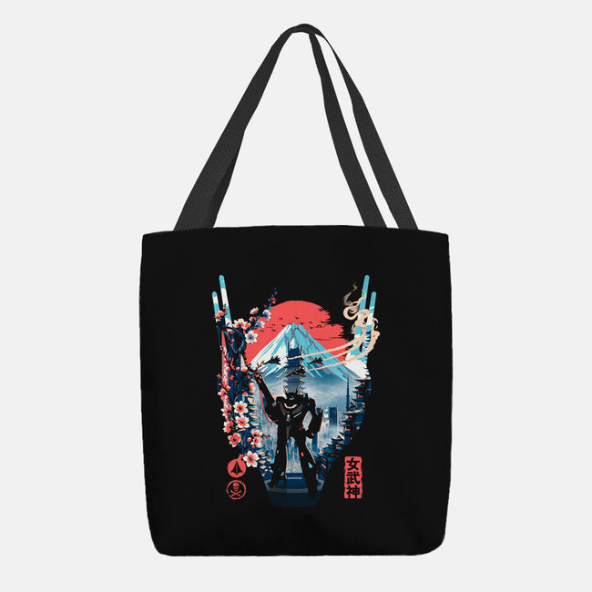 Fortress Of The Valkyrie-None-Basic Tote-Bag-Arinesart