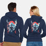 Fortress Of The Valkyrie-Unisex-Zip-Up-Sweatshirt-Arinesart