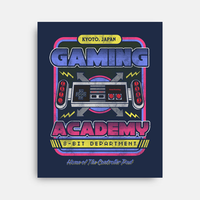 Gaming Academy-None-Stretched-Canvas-Arinesart