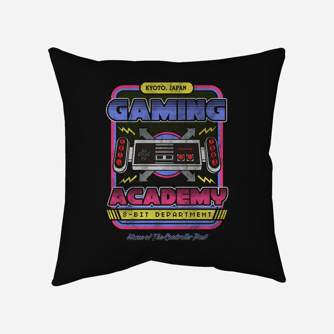 Gaming Academy-None-Removable Cover w Insert-Throw Pillow-Arinesart