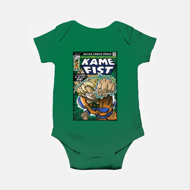 Kame Fist-Baby-Basic-Onesie-Arinesart