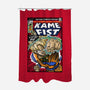 Kame Fist-None-Polyester-Shower Curtain-Arinesart