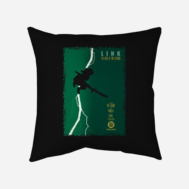 Hero Of Time Returns-None-Removable Cover w Insert-Throw Pillow-Arinesart