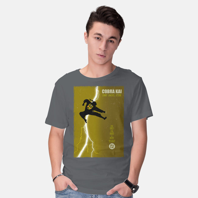 Cobra Kai Returns-Mens-Basic-Tee-Arinesart