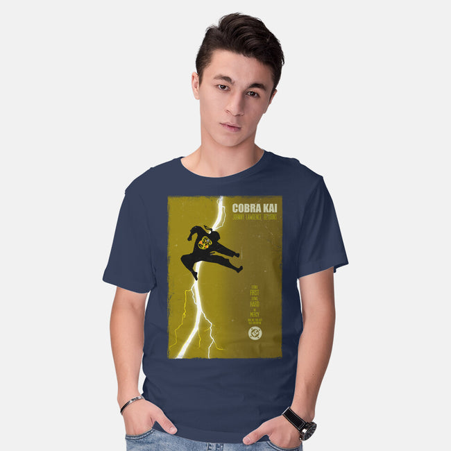 Cobra Kai Returns-Mens-Basic-Tee-Arinesart