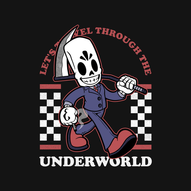 Game Mascot Travel Reaper-Mens-Basic-Tee-Studio Mootant