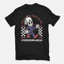 Game Mascot Travel Reaper-Mens-Basic-Tee-Studio Mootant