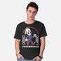 Game Mascot Travel Reaper-Mens-Basic-Tee-Studio Mootant